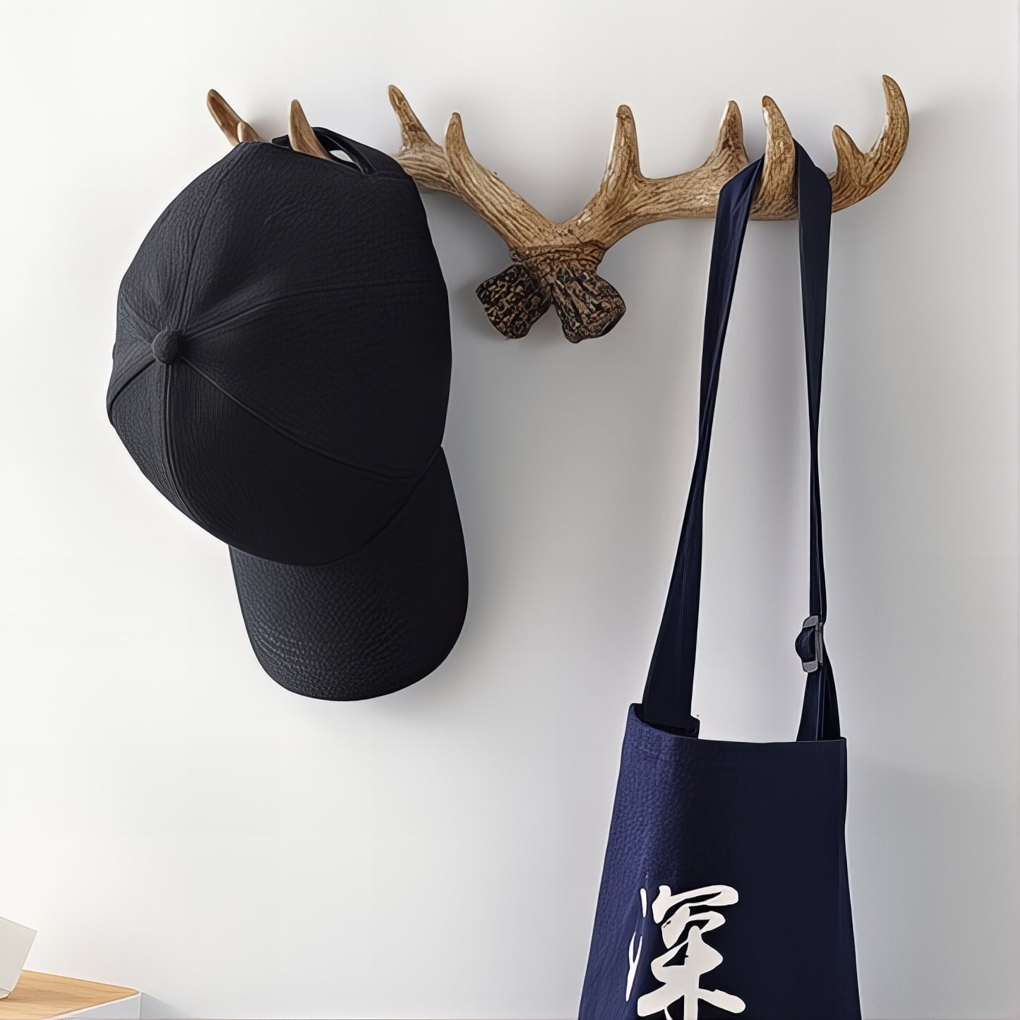 Porte-manteau décoratif - Style bois de cerfs