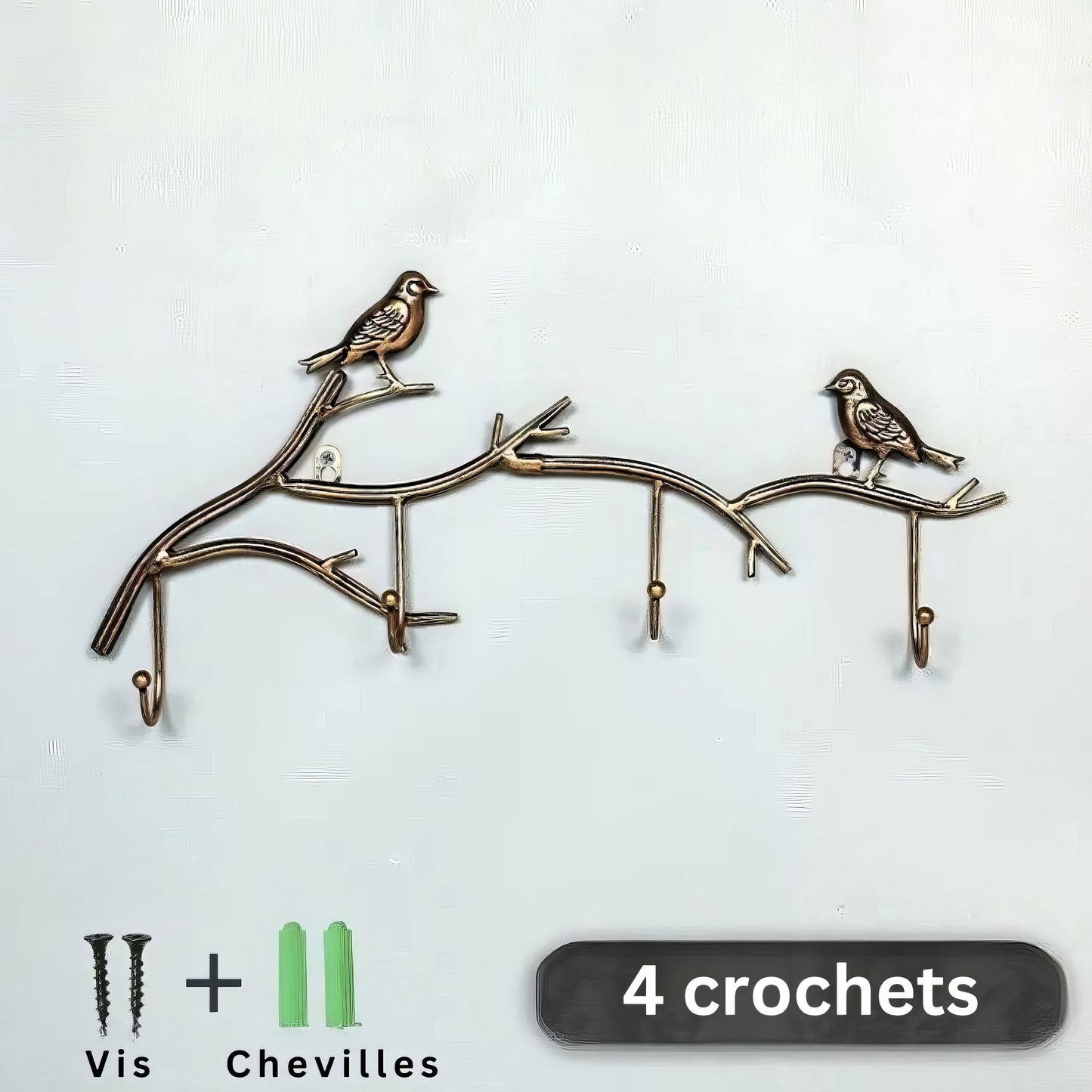Porte-manteau décoratif - Style nature