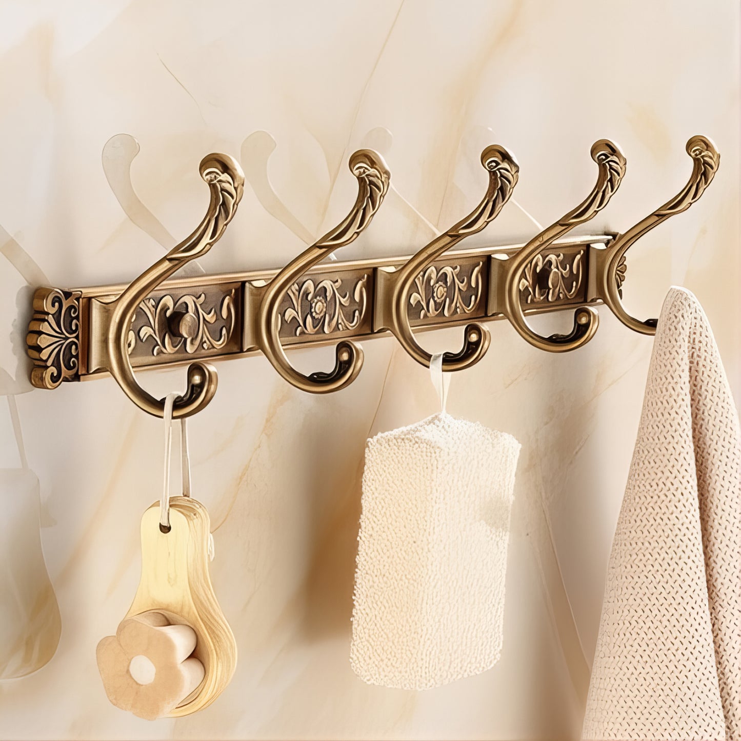 Porte-manteau mural - Style art classique