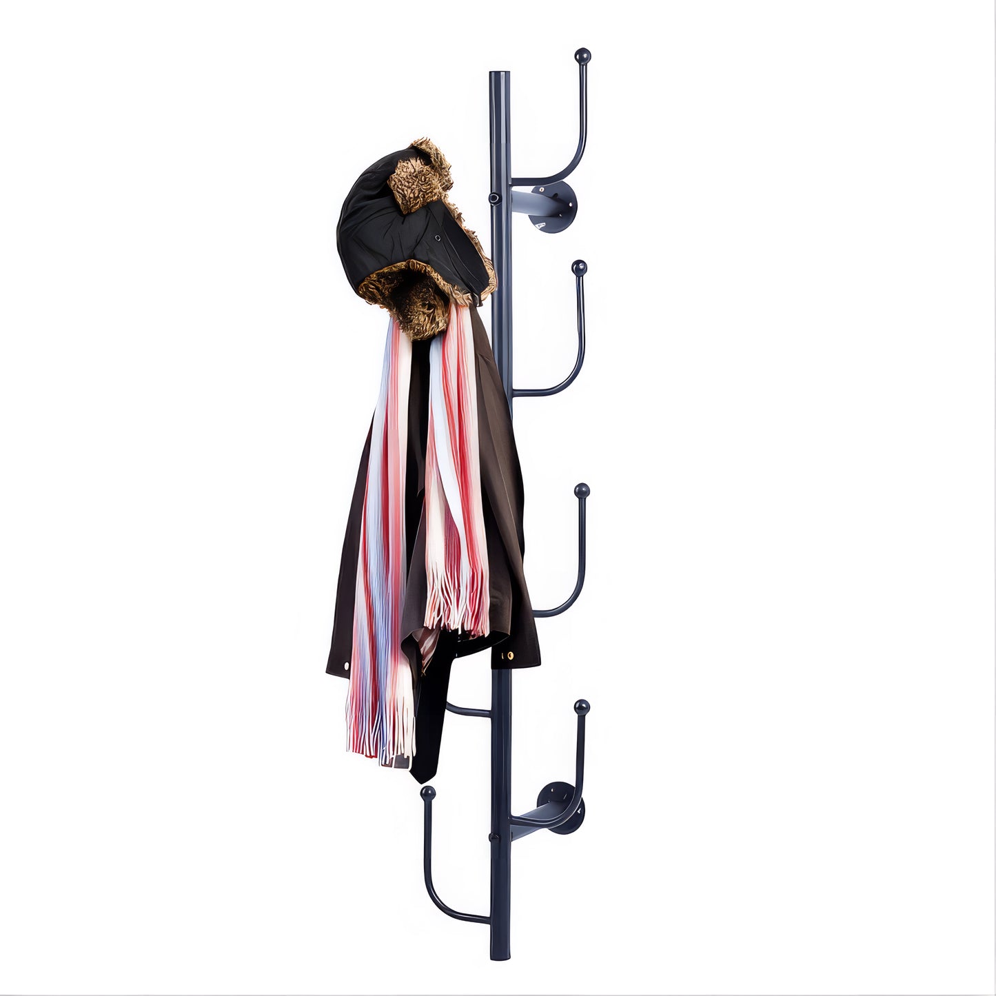 Porte-manteau mural - Style vertical