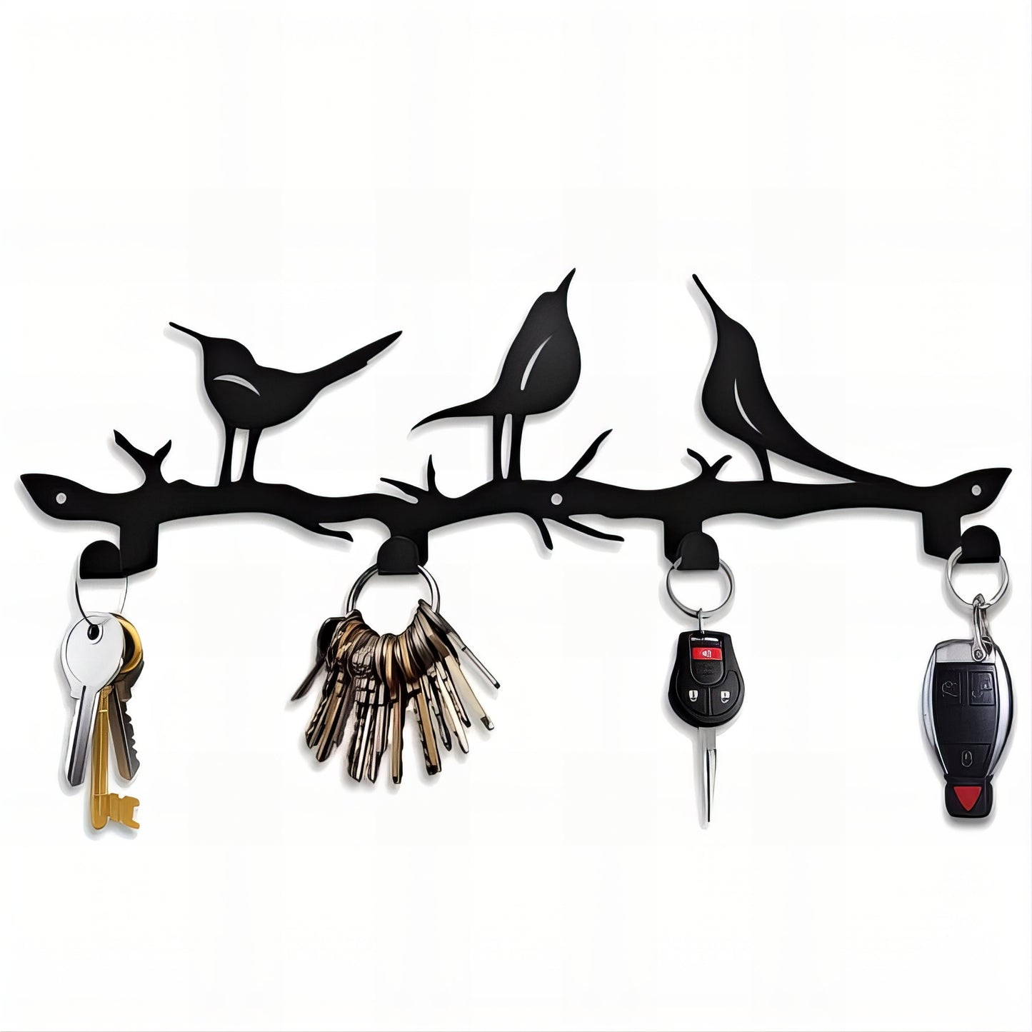 Porte-manteau décoratif - Style oiseaux chantants