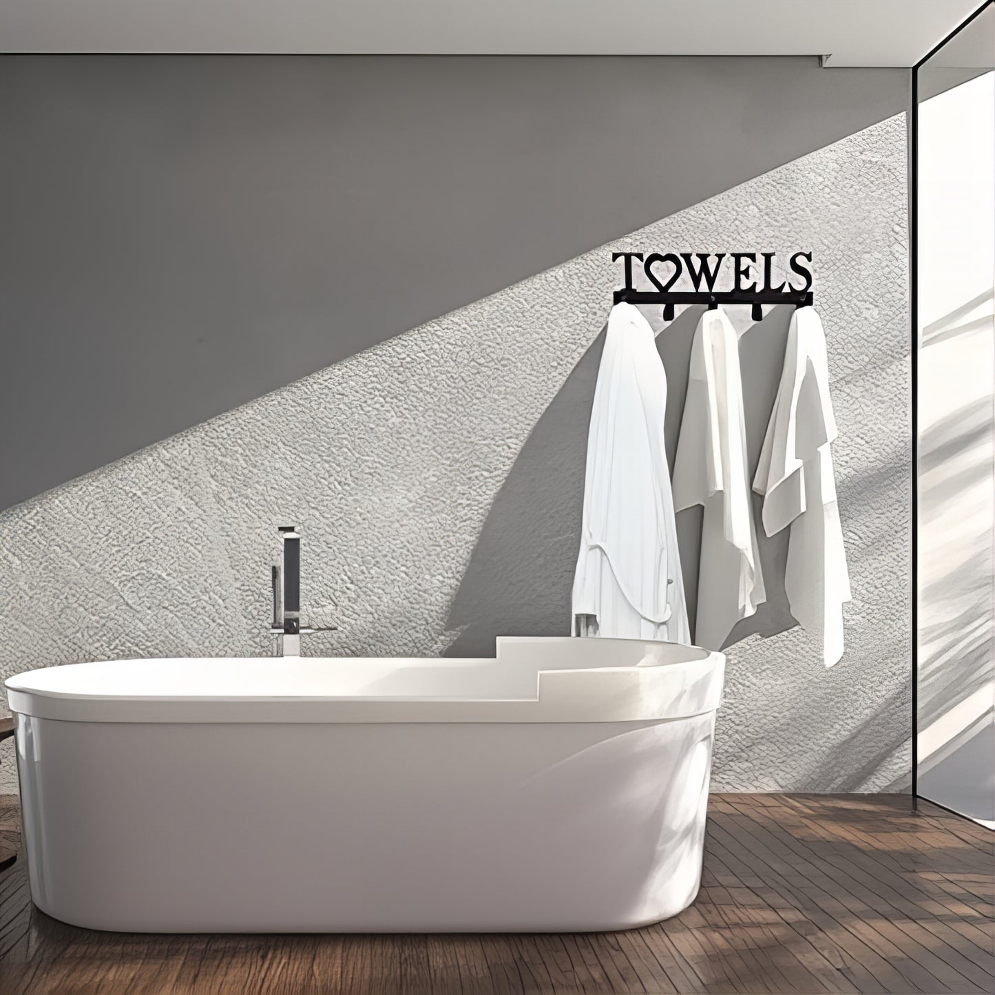 Porte-manteau mural - Style Towels