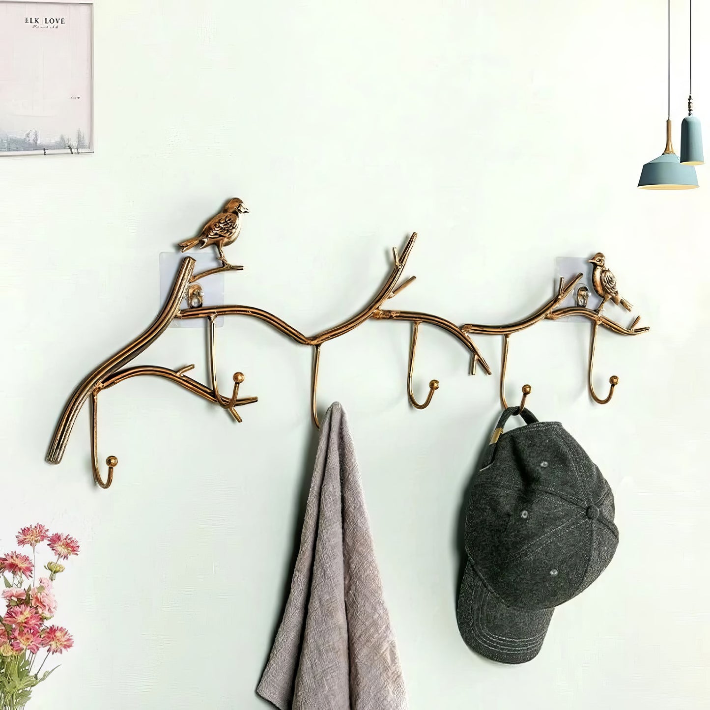 Porte-manteau décoratif - Style nature