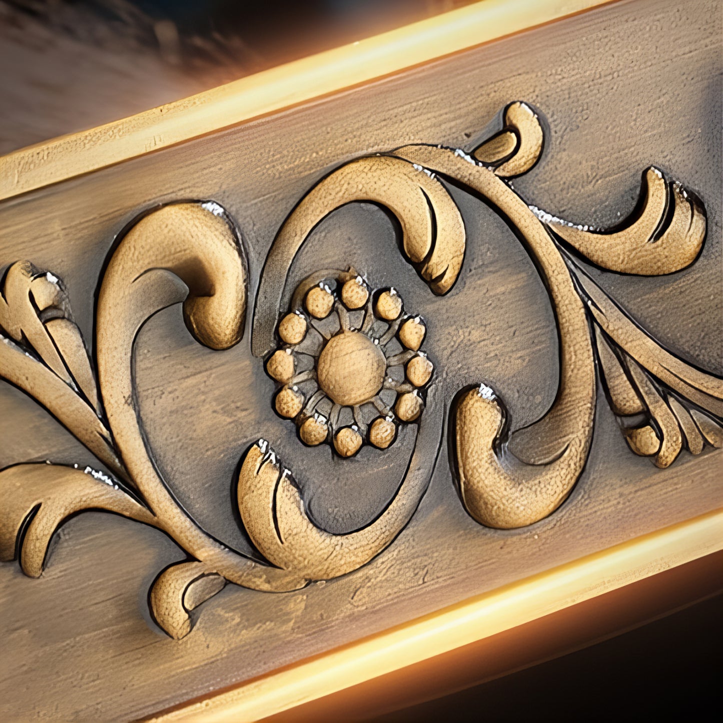 Porte-manteau mural - Style art classique