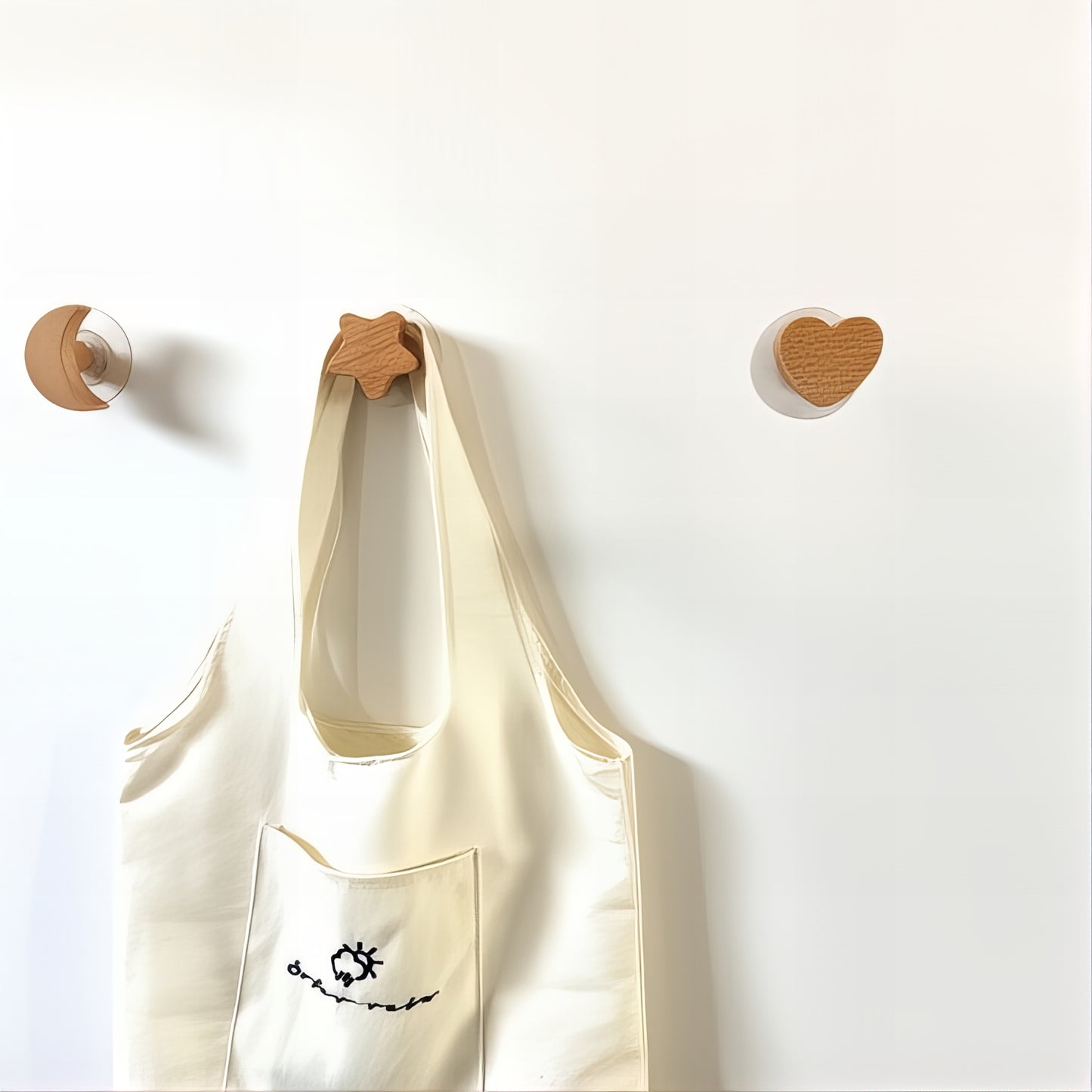 Patère en Bois pour enfant - Fantaisie (Lot x5)