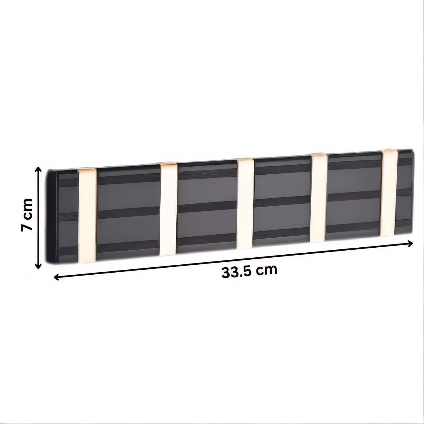 Crochet Mural Pliable en Or