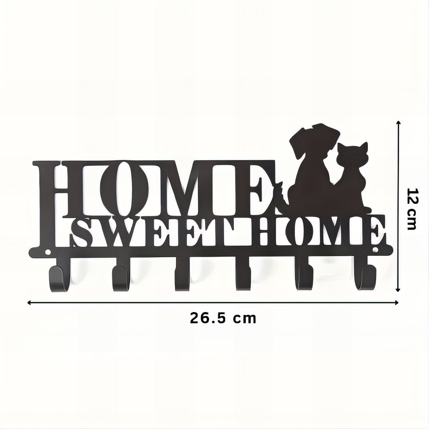 Porte-manteau mural & clés - Style Sweet Home Moderne