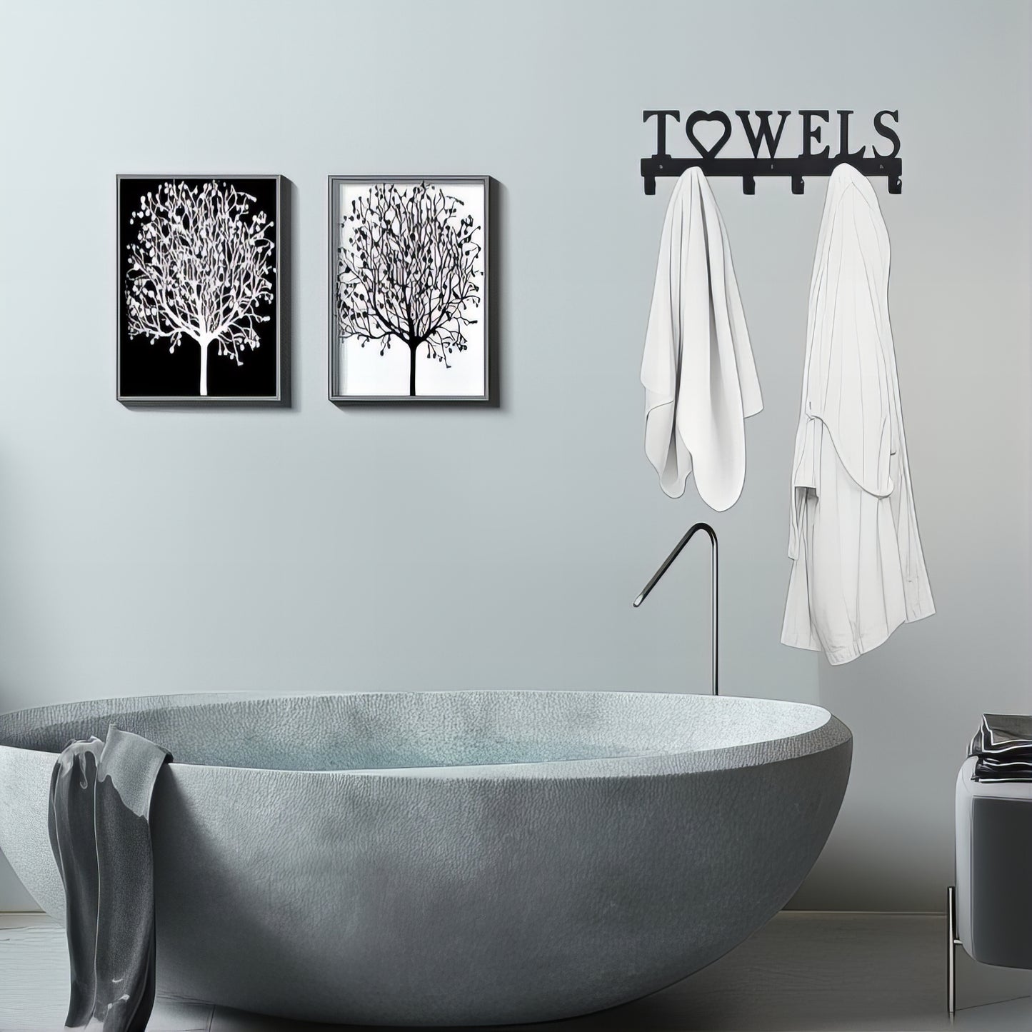Porte-manteau mural - Style Towels