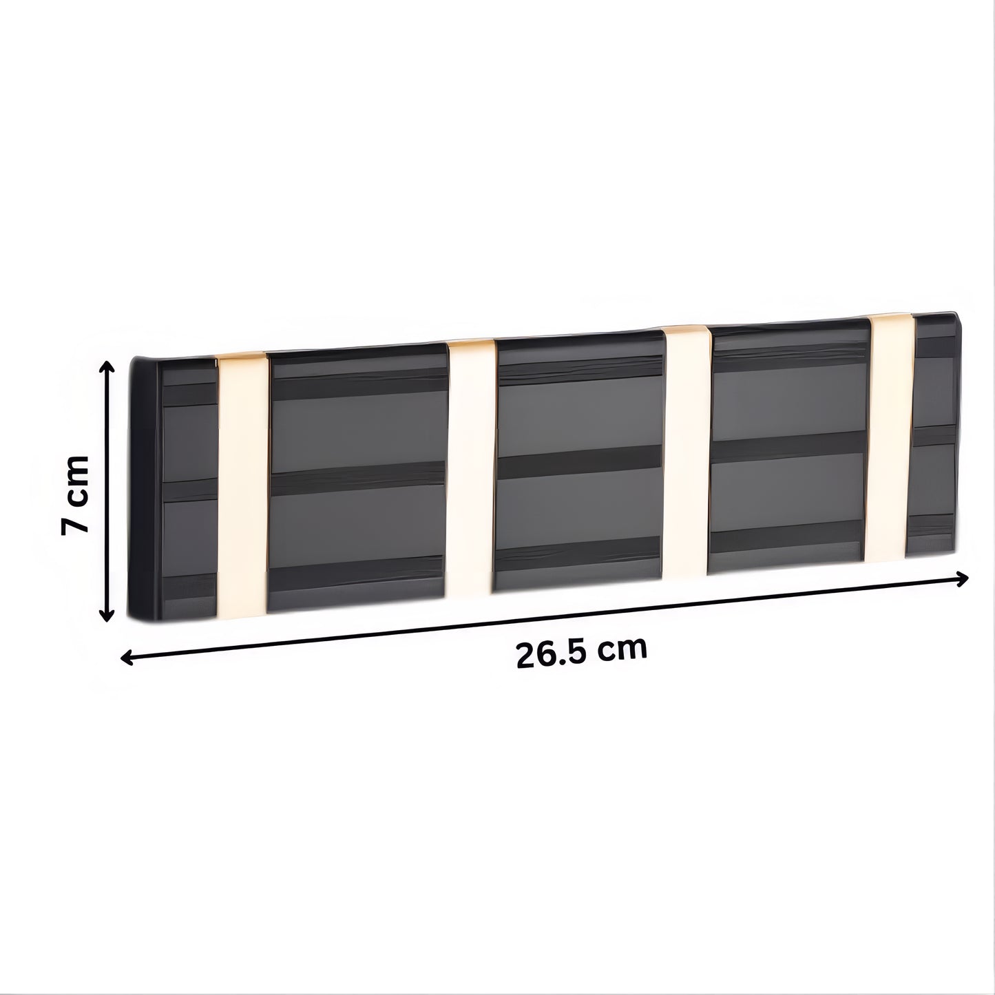 Crochet Mural Pliable en Or