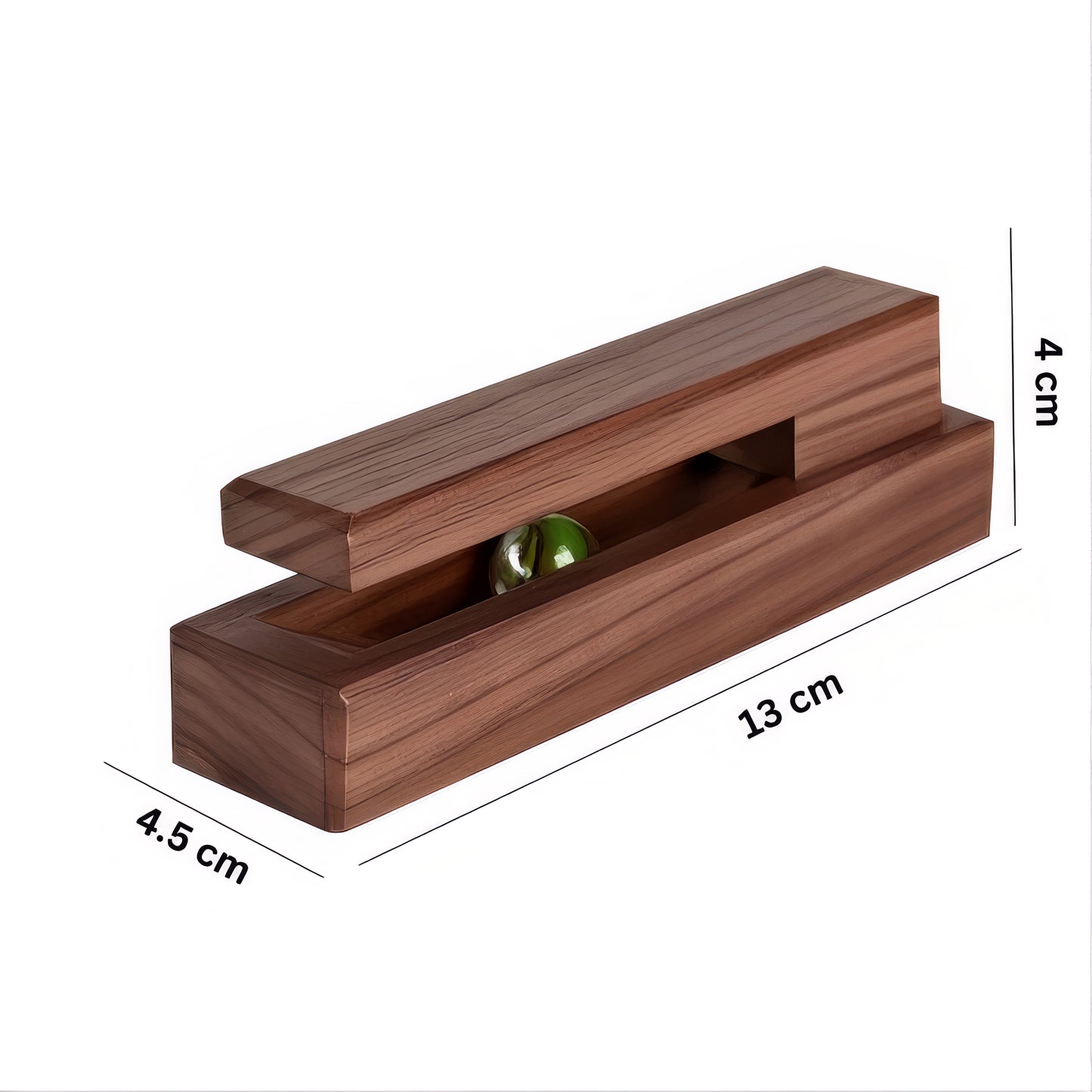 Patère murale à pince de salle de bain - Style bois