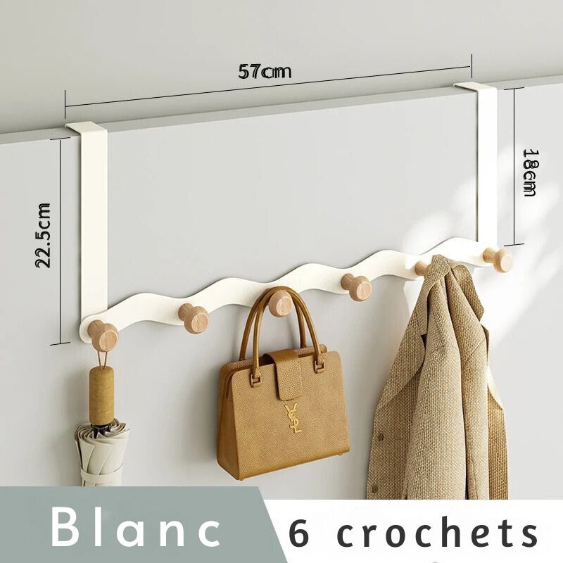 Porte-manteau de porte - Style vague