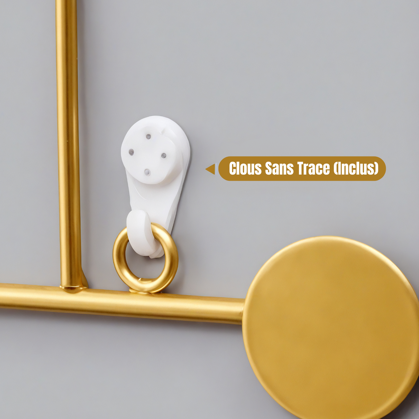 Porte-manteau mural - Style chic