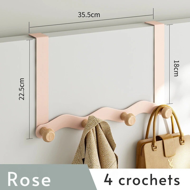 Porte-manteau de porte - Style vague