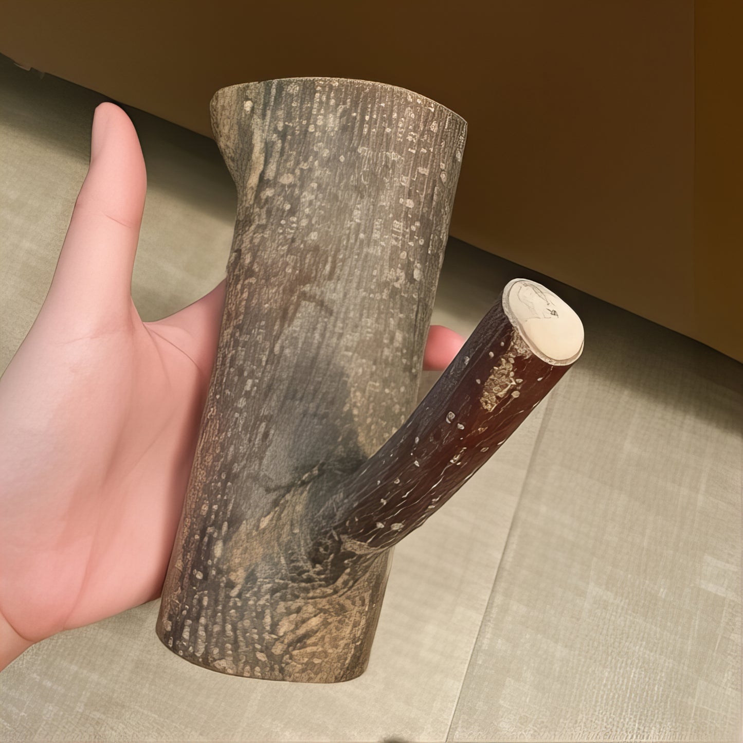 Patère individuelle en bois - Style Forêt (Lot de x4)