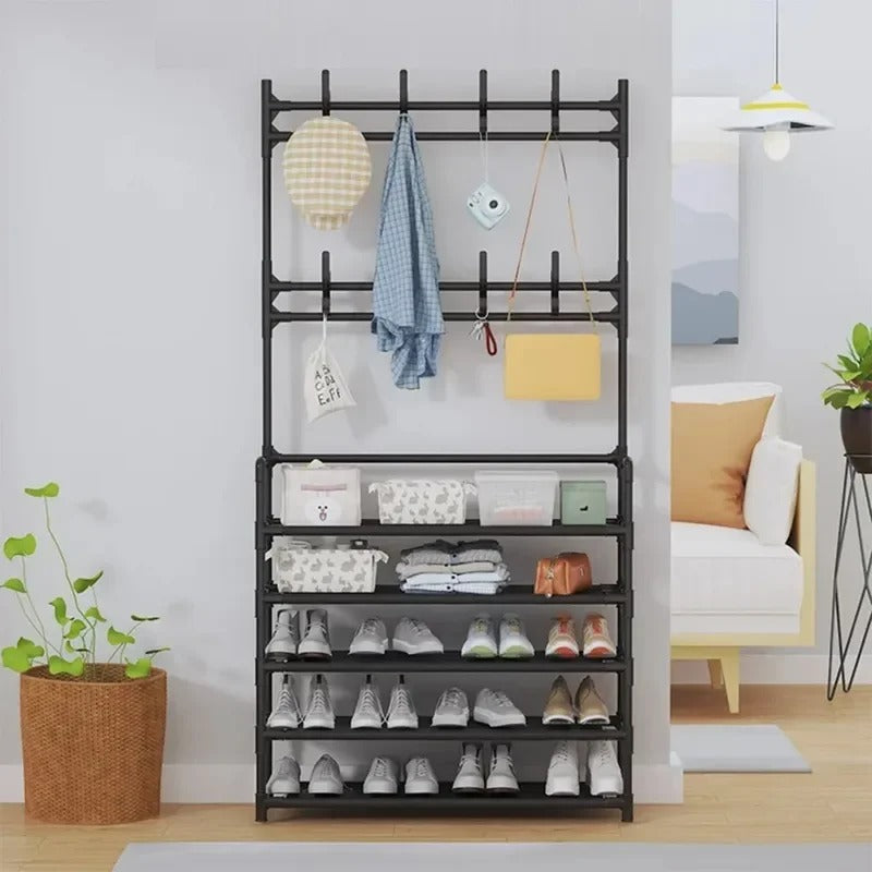 Meuble porte-manteau et chaussure - Style minimaliste
