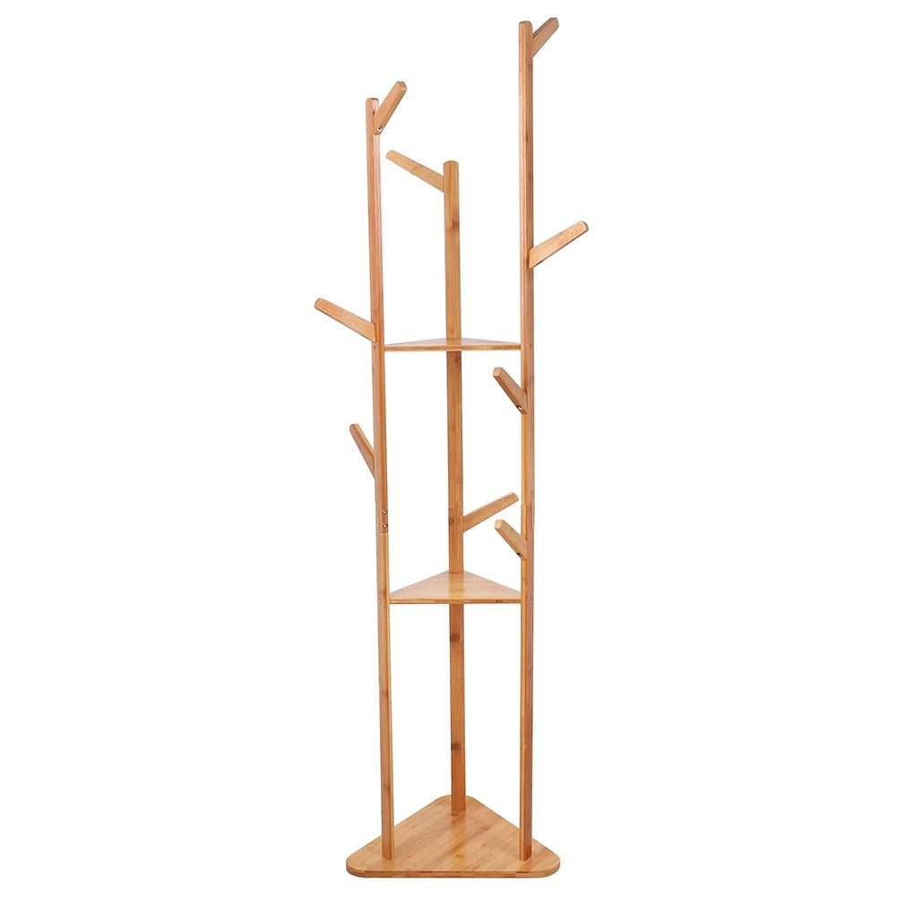 Porte-manteau sur pied - Style bambou