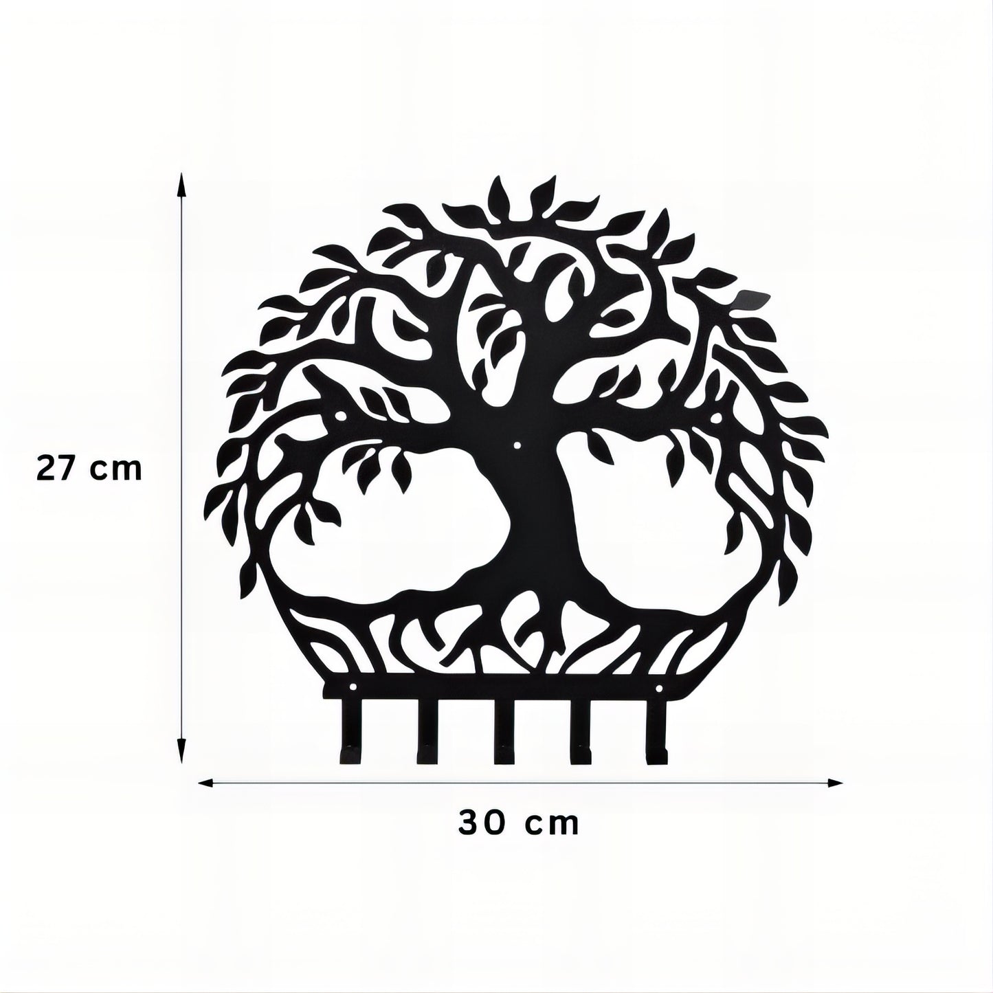 Porte-manteau décoratif - Style arbre de vie