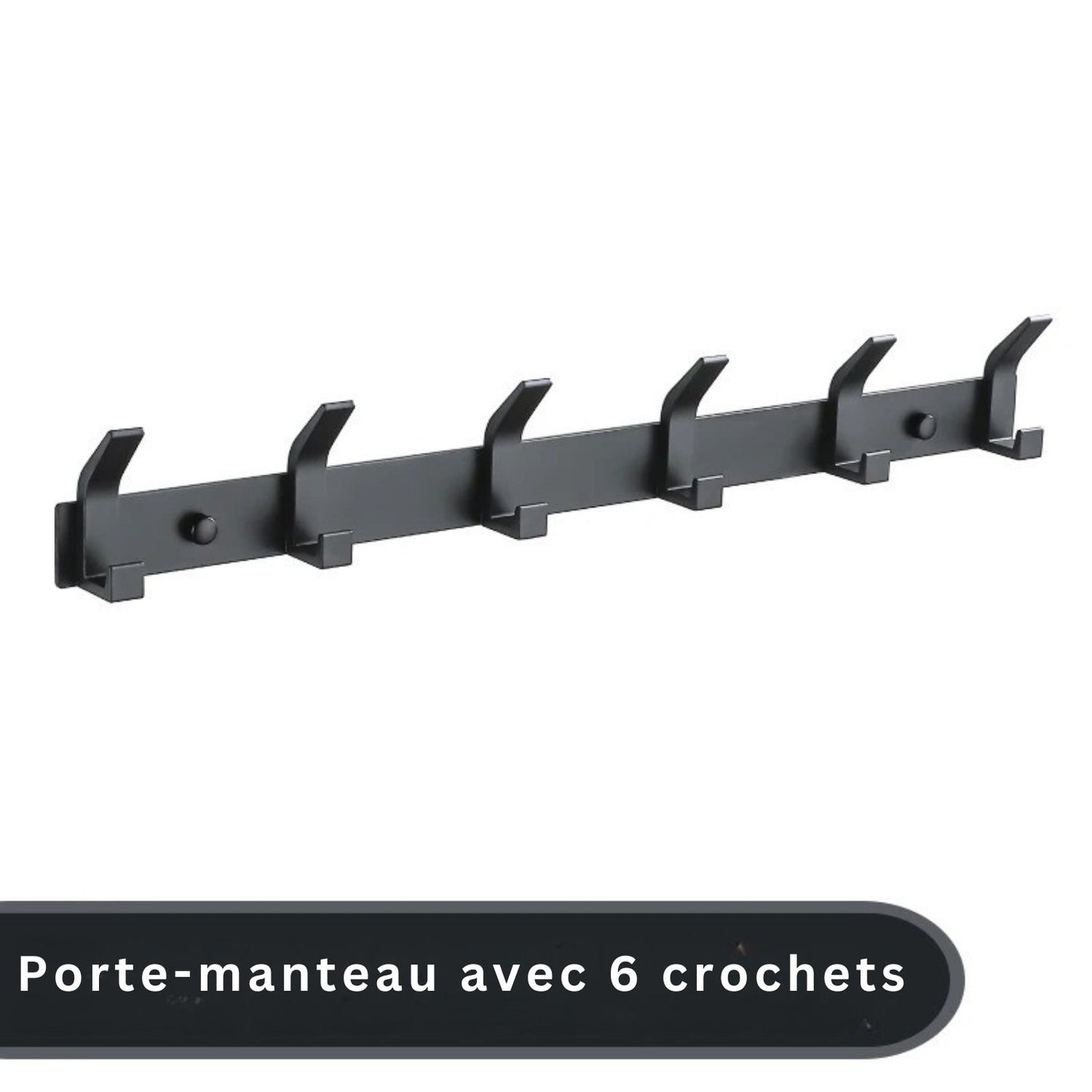 Porte-manteau multi-accessoires - Style distingué