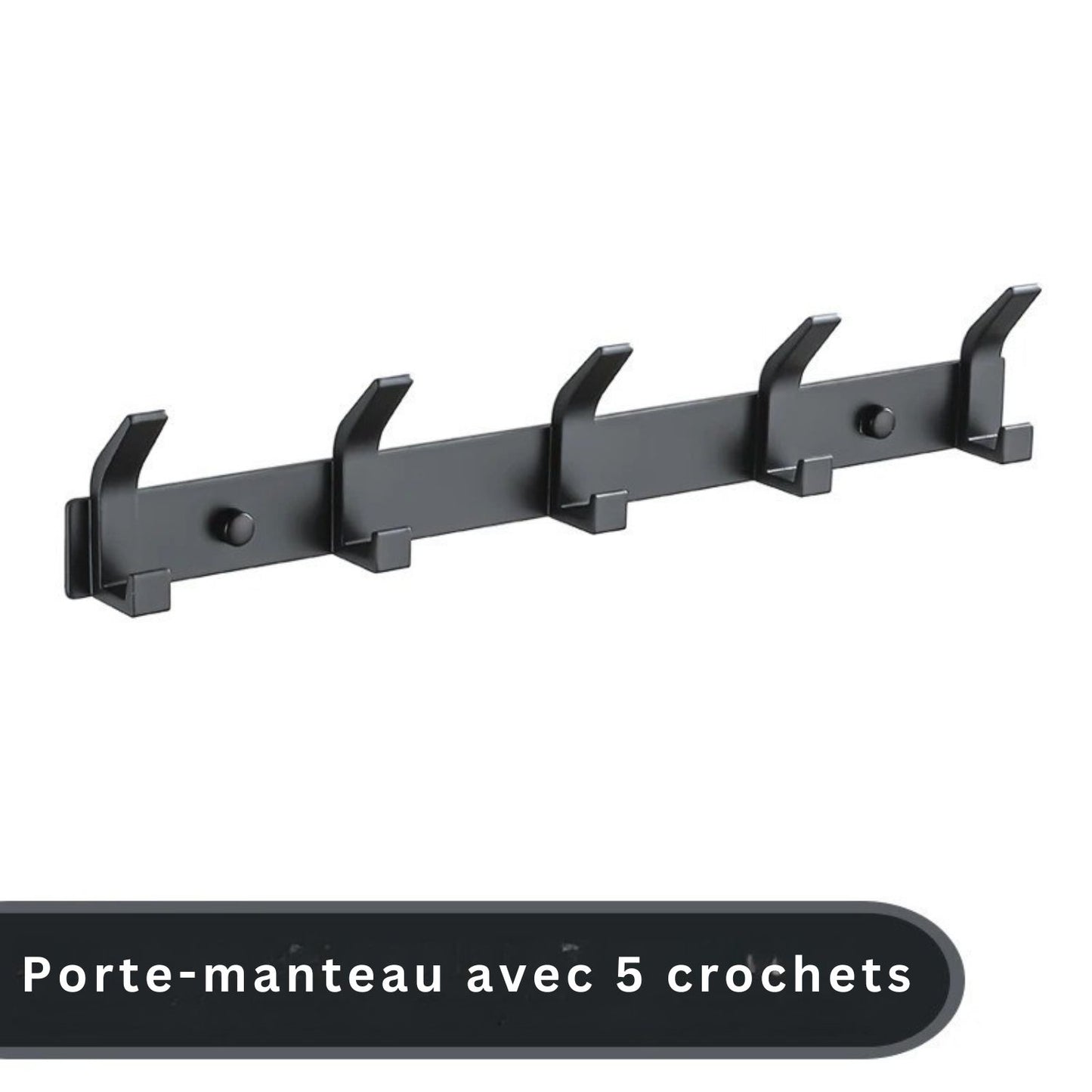 Porte-manteau multi-accessoires - Style distingué