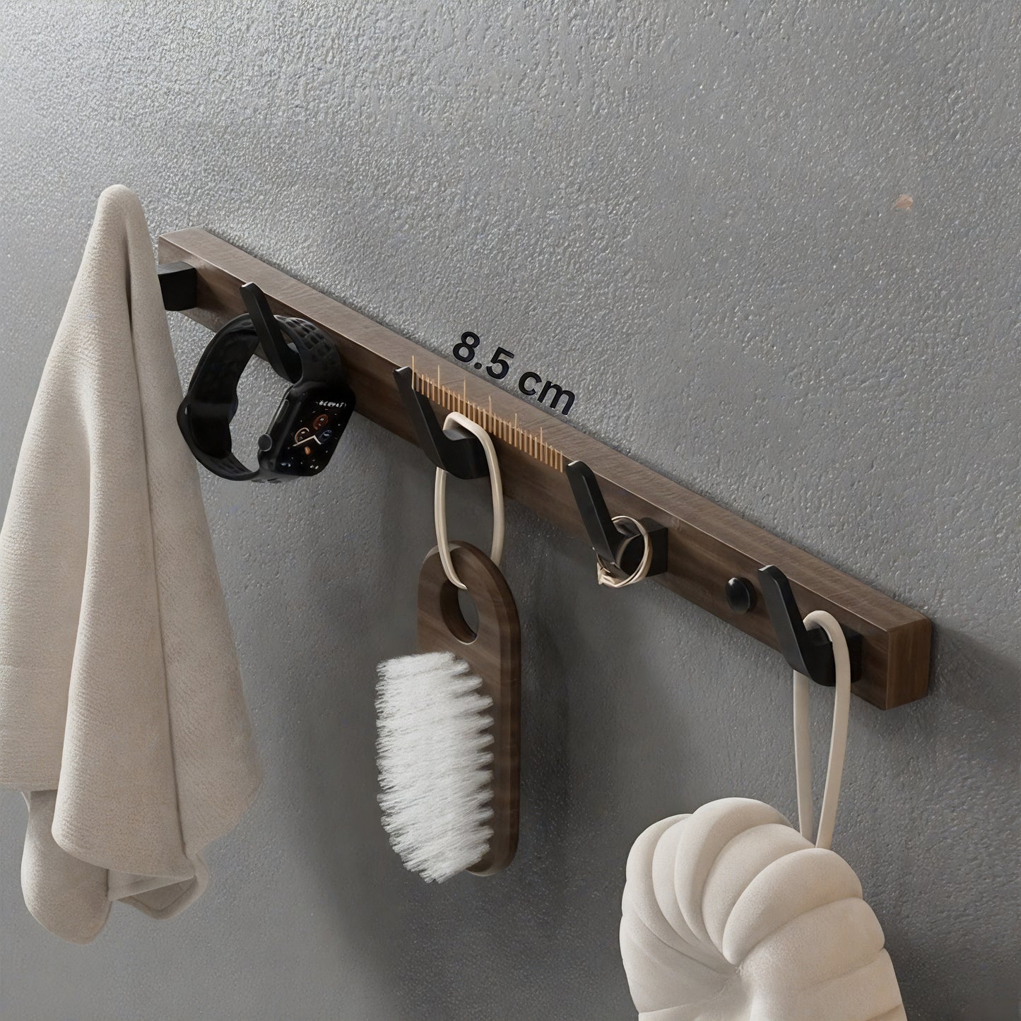 Porte-manteau de salle de bain - Style vintage