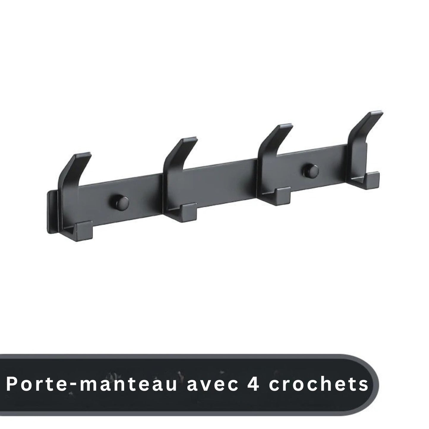 Porte-manteau multi-accessoires - Style distingué