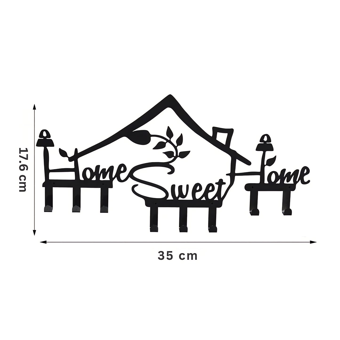 Porte-manteau original - Home Sweet Home