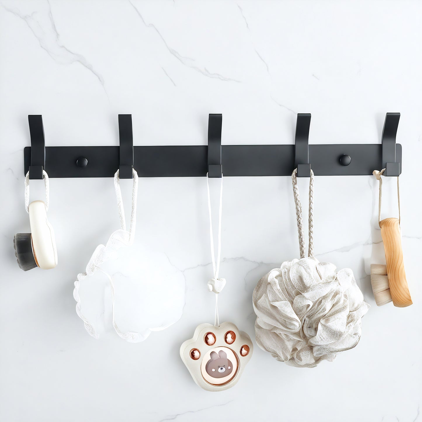 Porte-manteau multi-accessoires - Style distingué