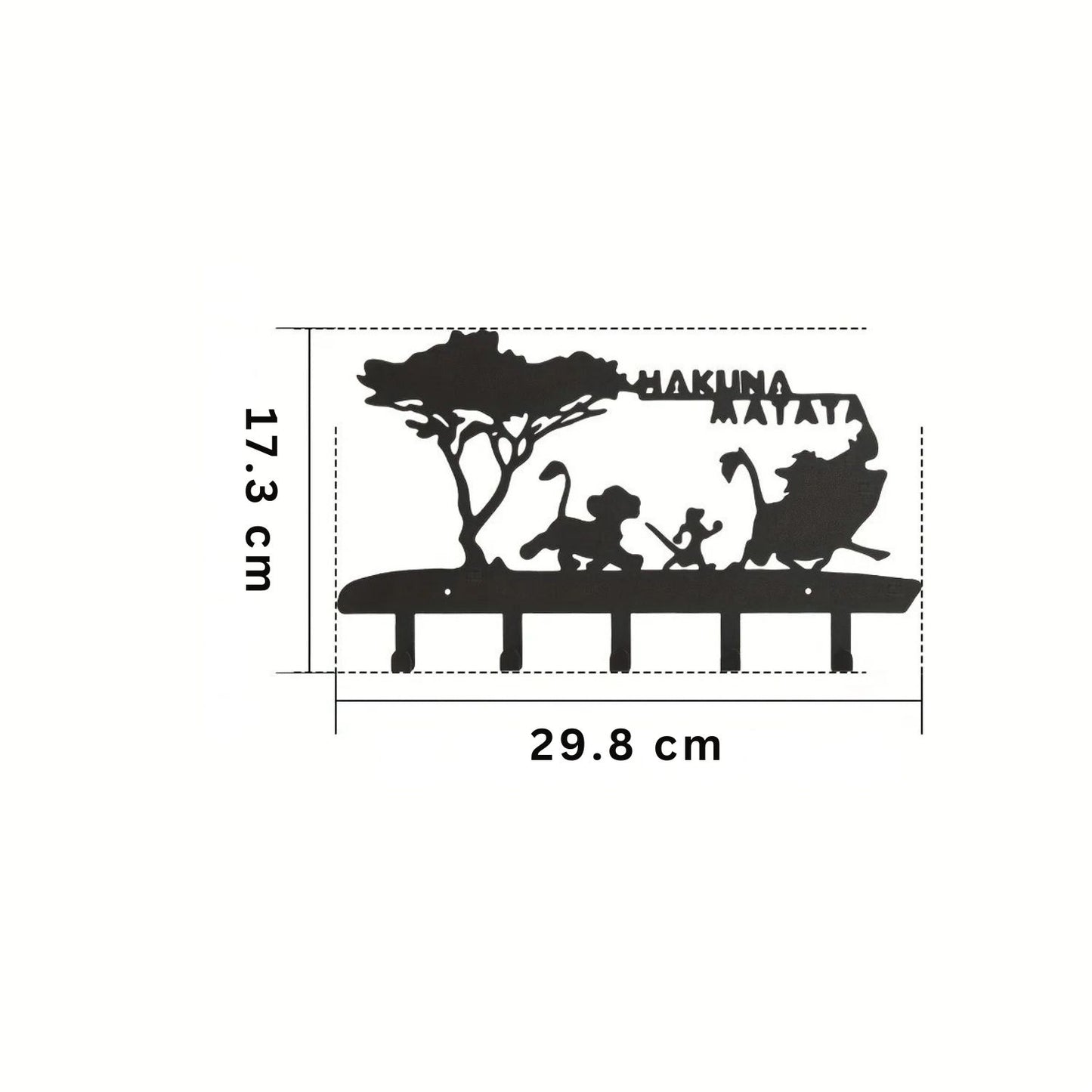 Porte-manteau original - Style Hakuna Matata