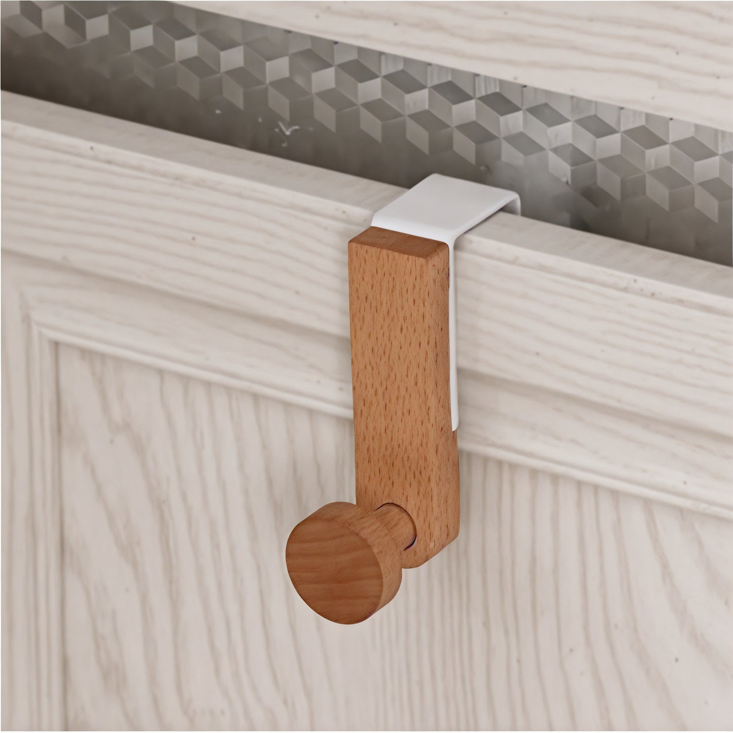Porte-manteau de porte - Style rustique (Lot x2)