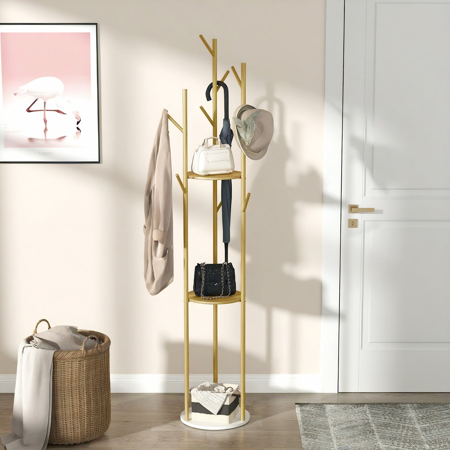 Porte-manteau sur pied - Style moderne