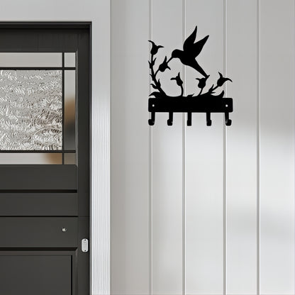 Porte-manteau mural & clés - Style oiseau