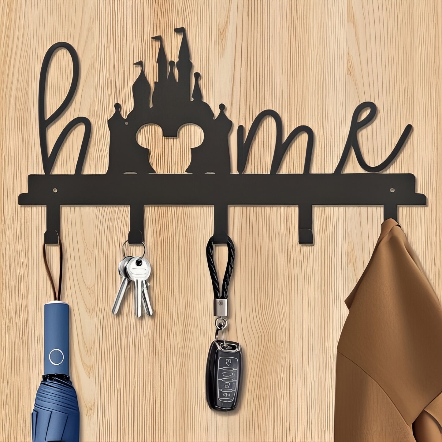 Porte-manteau mural - Style Château Disney