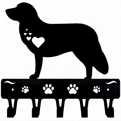 Porte-manteau mural & clés - Style chien Labrador