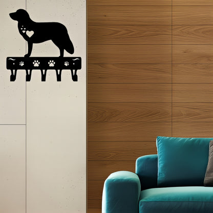 Porte-manteau mural & clés - Style chien Labrador