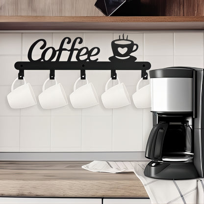 Porte-manteau mural & clés - Style coffee