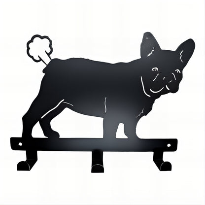 Porte-manteau mural & clés - Style chien marrant