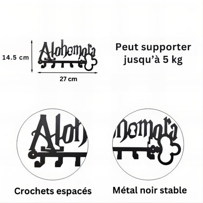 Porte-manteau mural & clés - Style Harry Potter