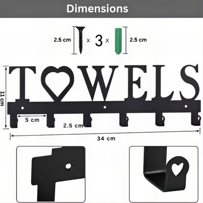 Porte-manteau mural - Style Towels