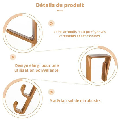 Porte-manteau de porte - Multi usage