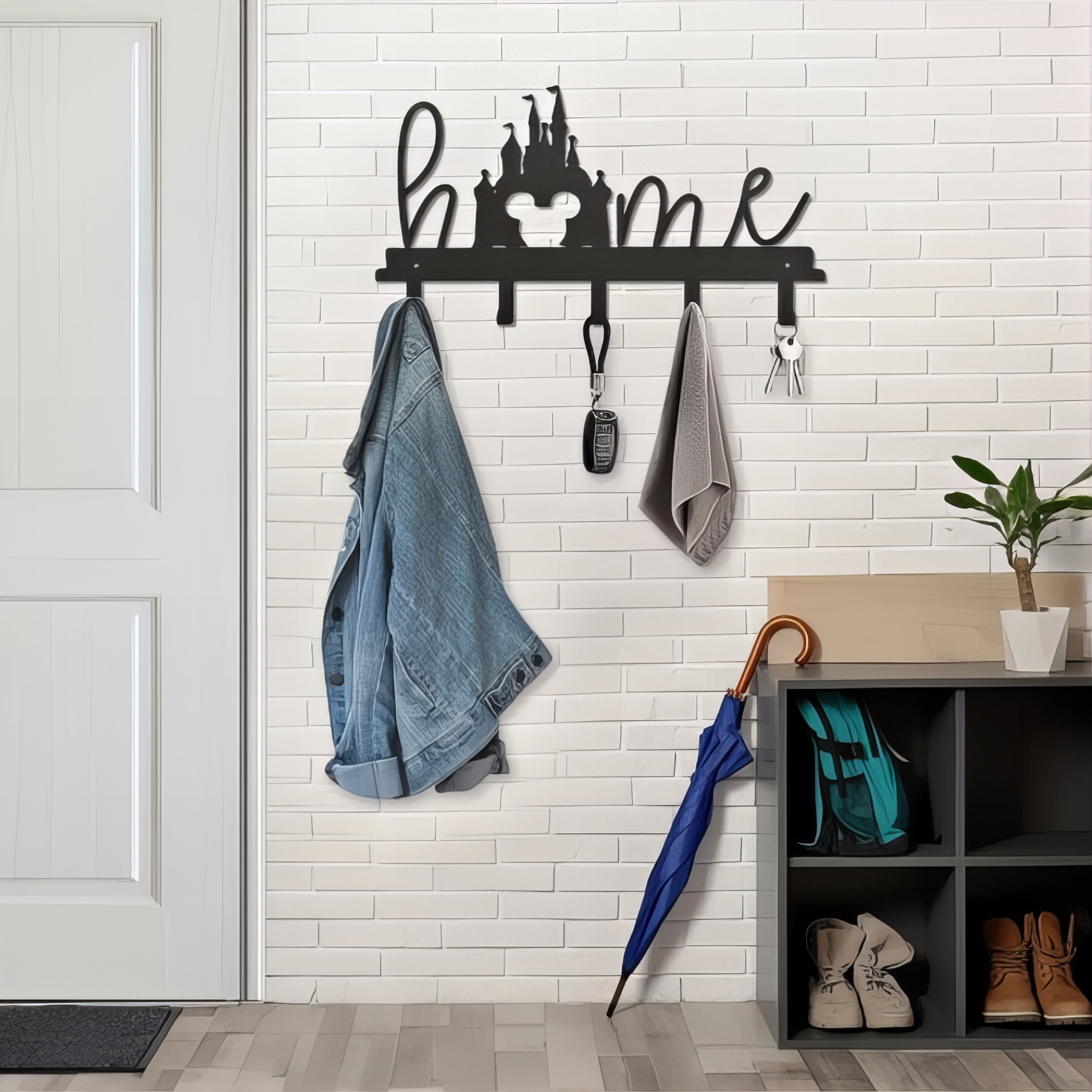 Porte-manteau mural - Style Château Disney – Image 4