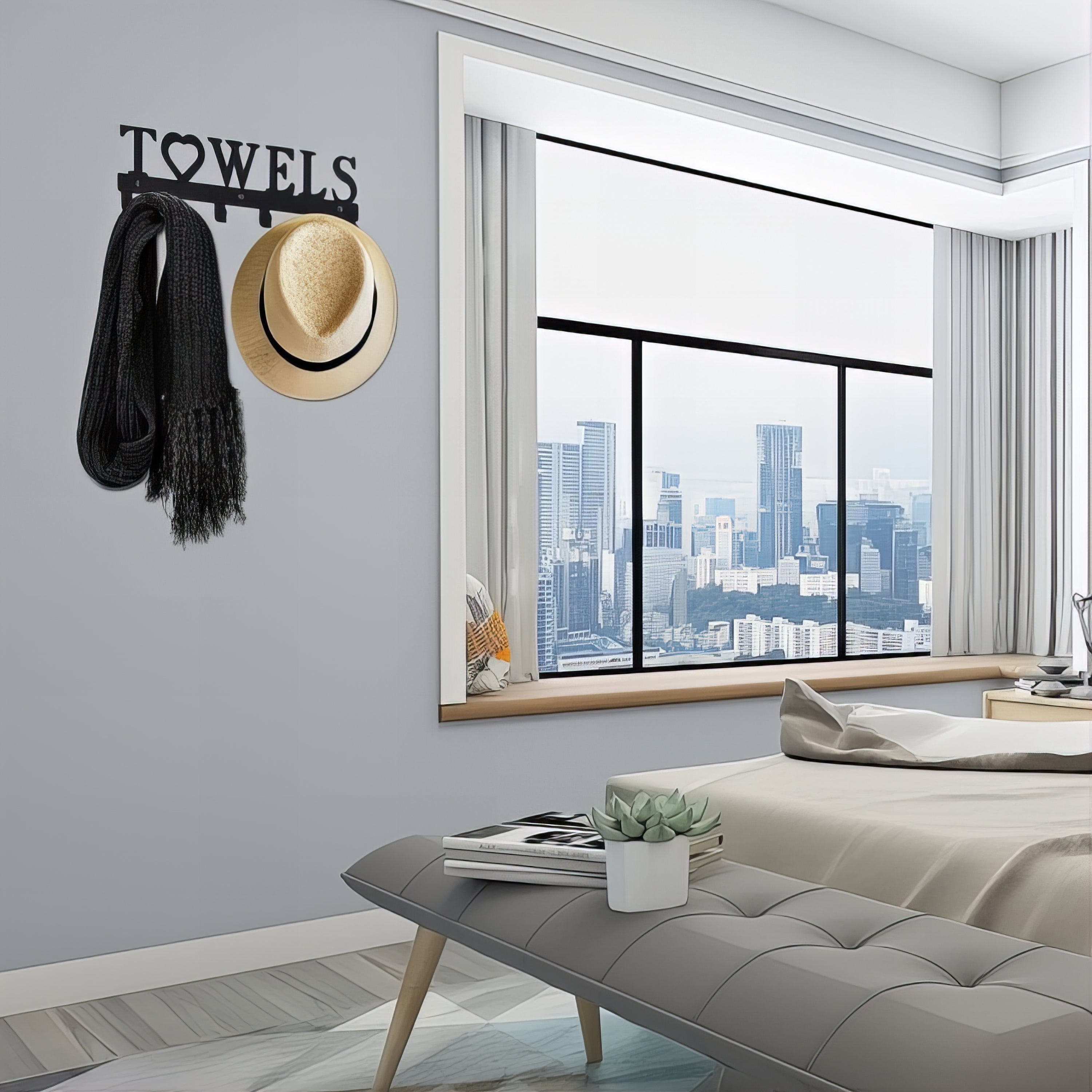Porte-manteau mural - Style Towels