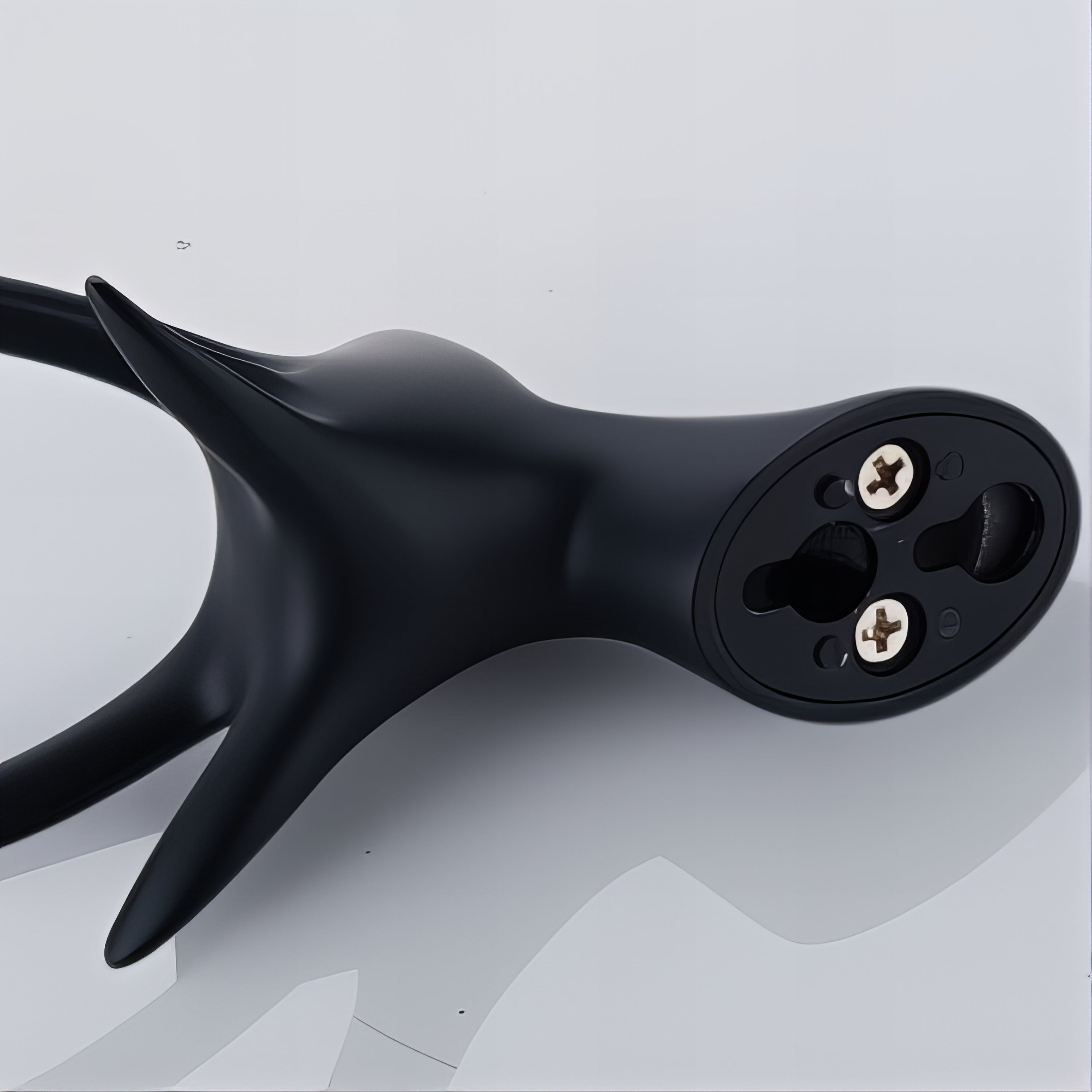 Crochet Porte-Manteau Contemporain Cerf Ébène – Image 4