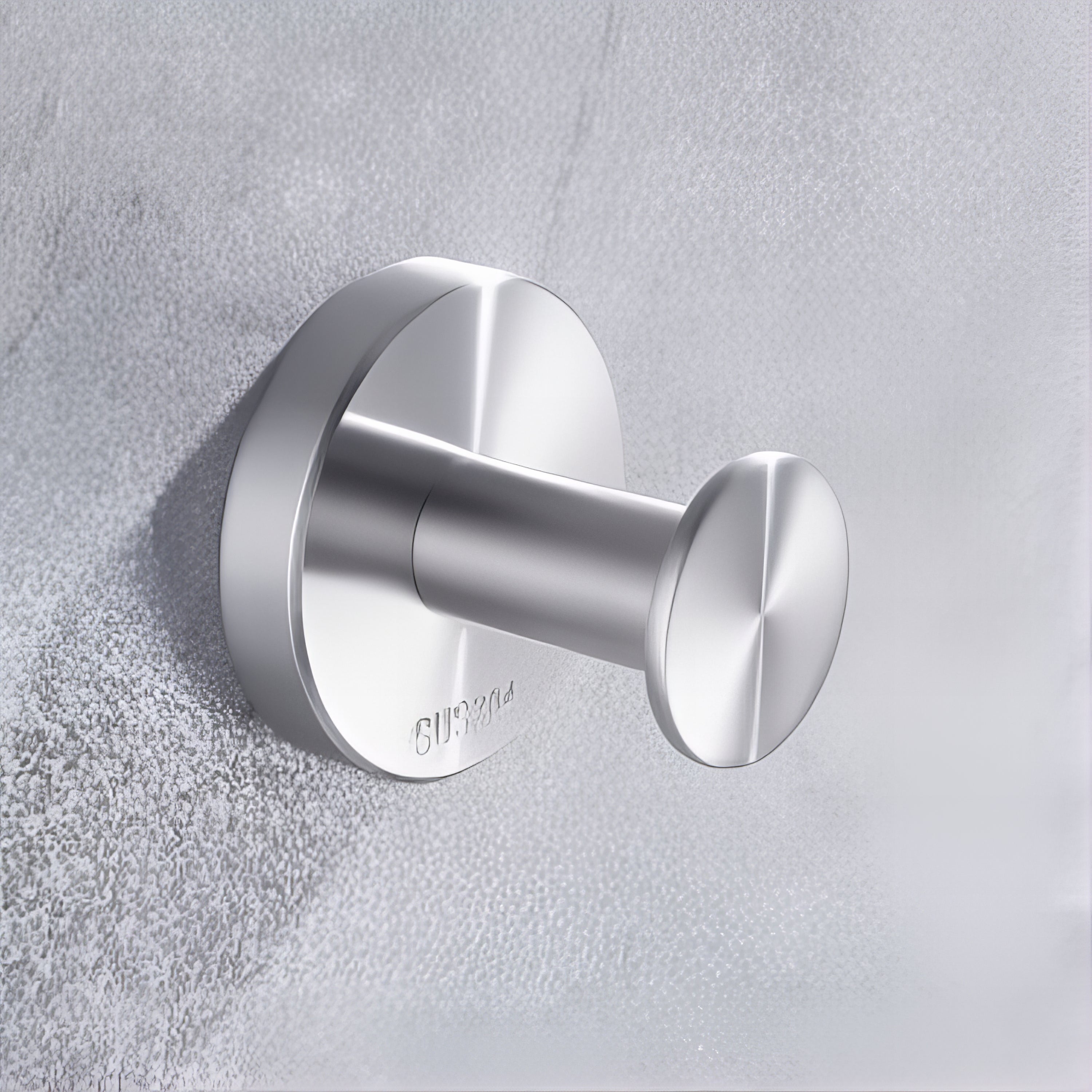 Crochet Support Manteau Petit Cercle Argenté