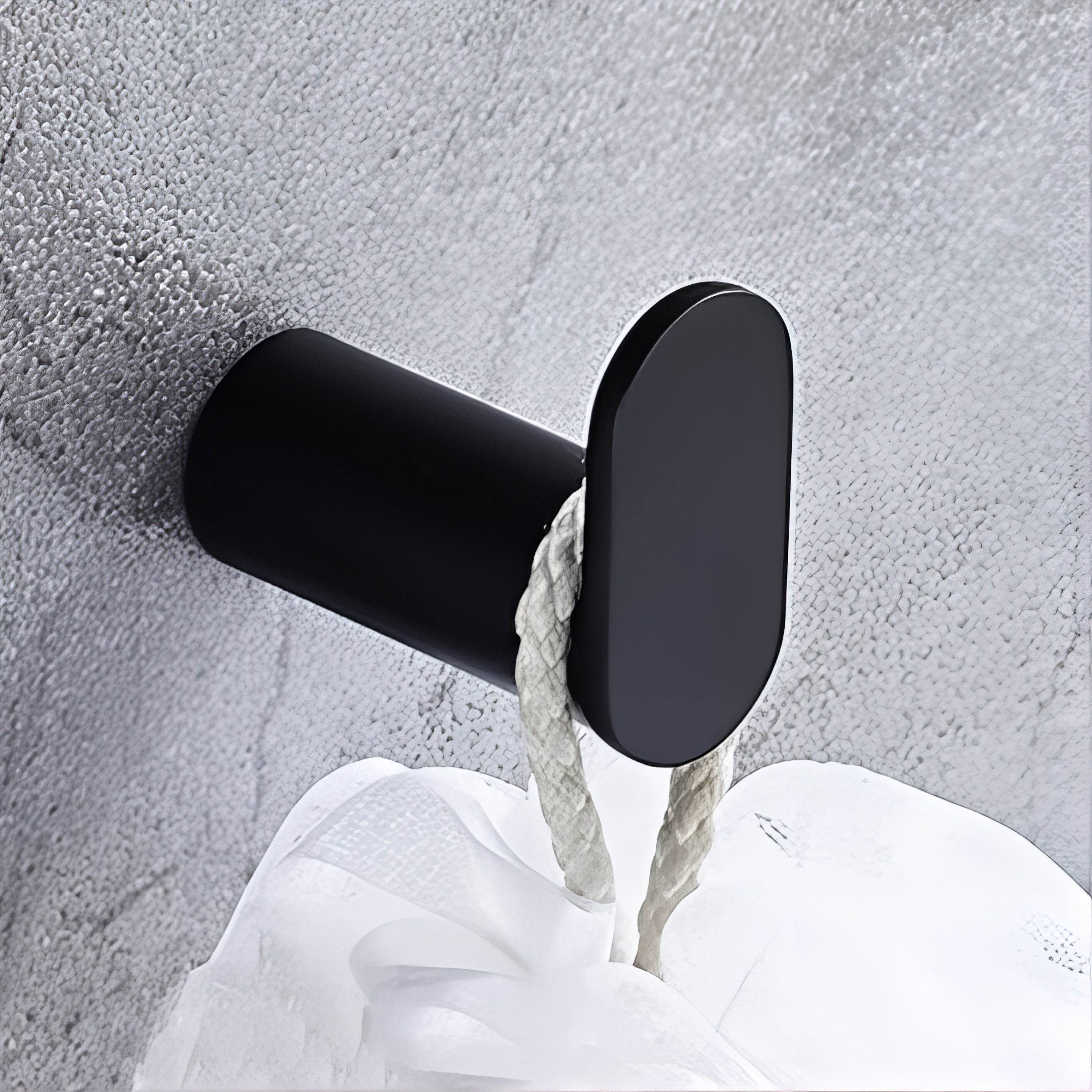 Crochet Mural pour Vêtements à Angle Droit