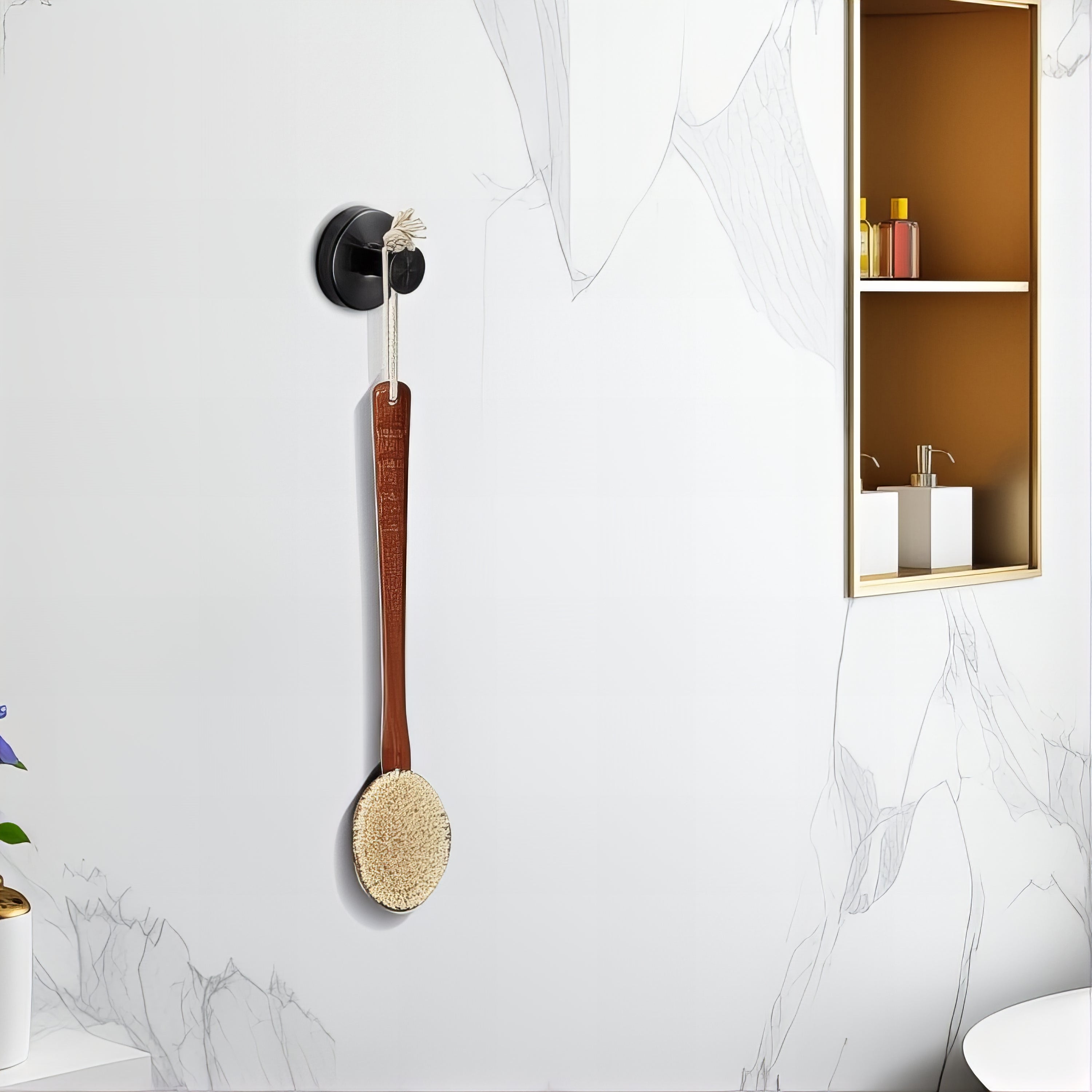 Crochet Patère Petit Cercle Ébène – Image 3