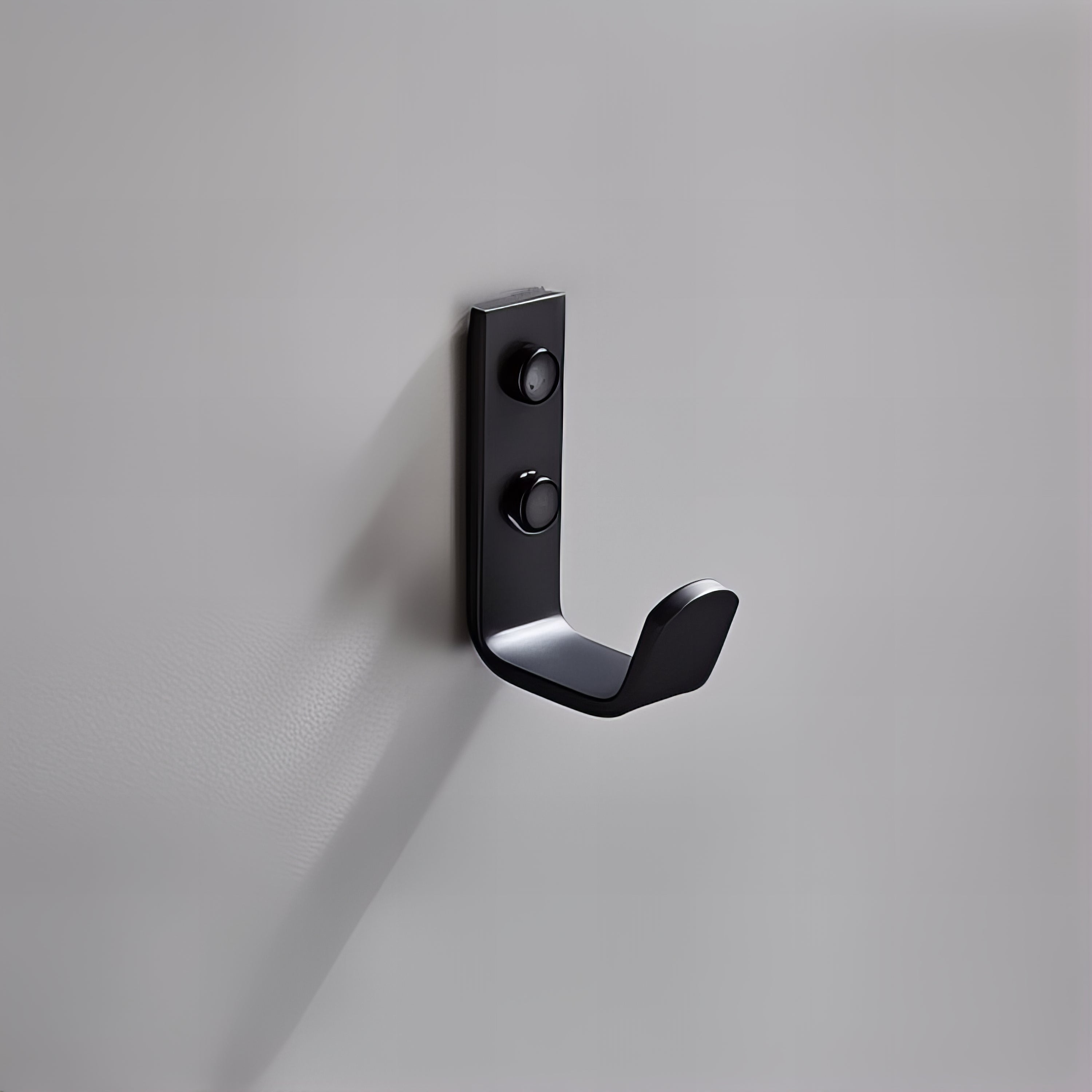 Crochet Support Manteau Noir – Image 2