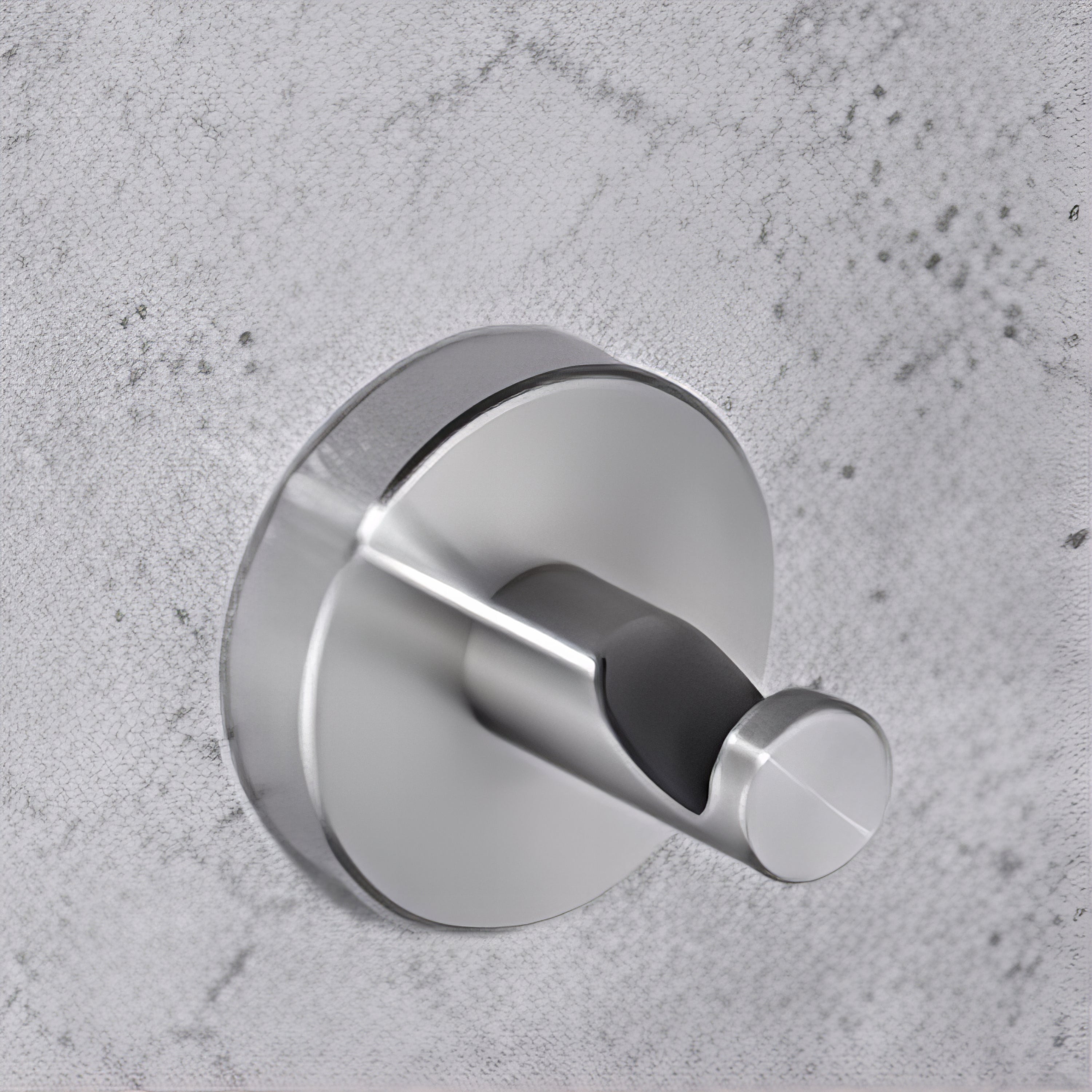 Crochet Mural Argenté pour Vêtements