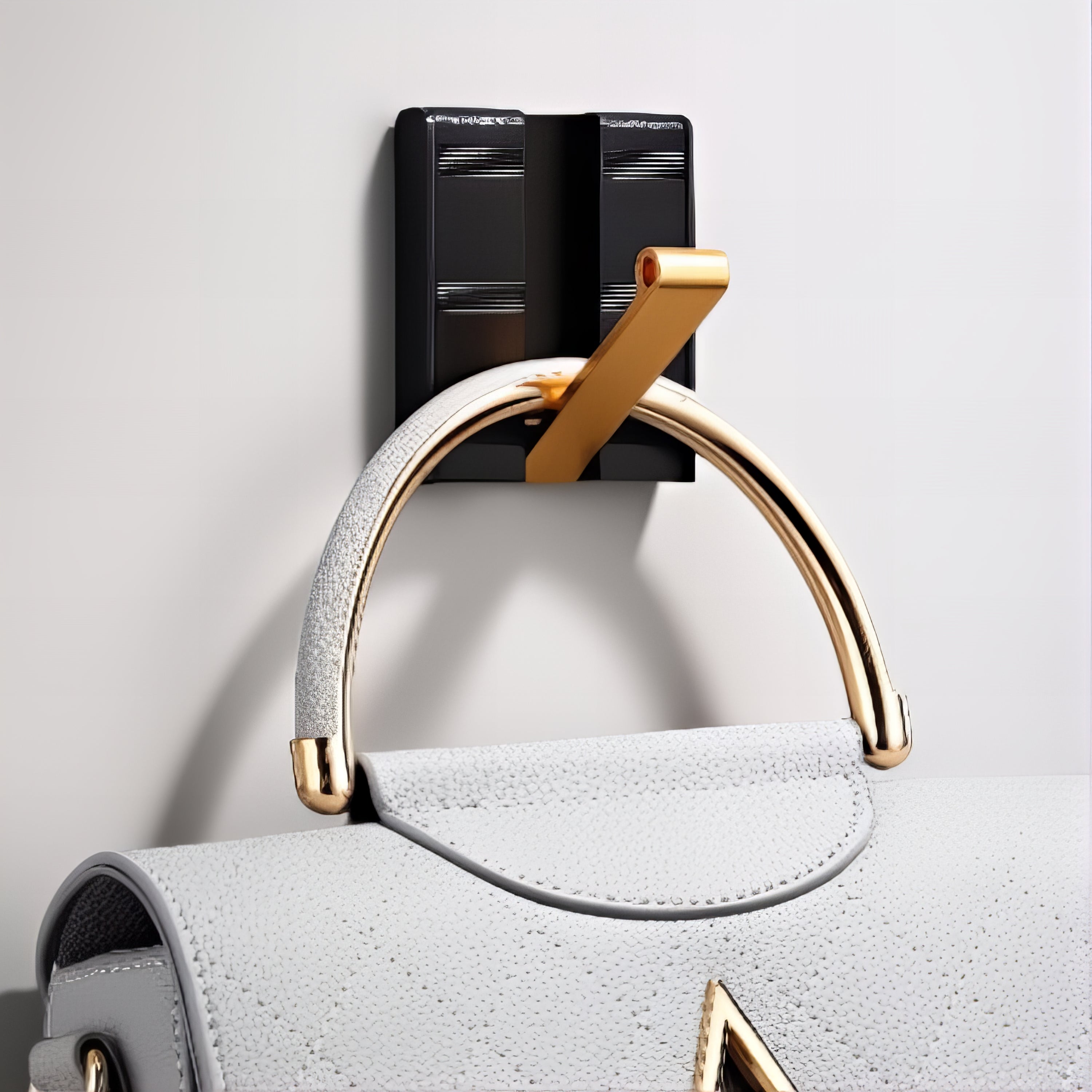 Crochet Mural Pliable en Or