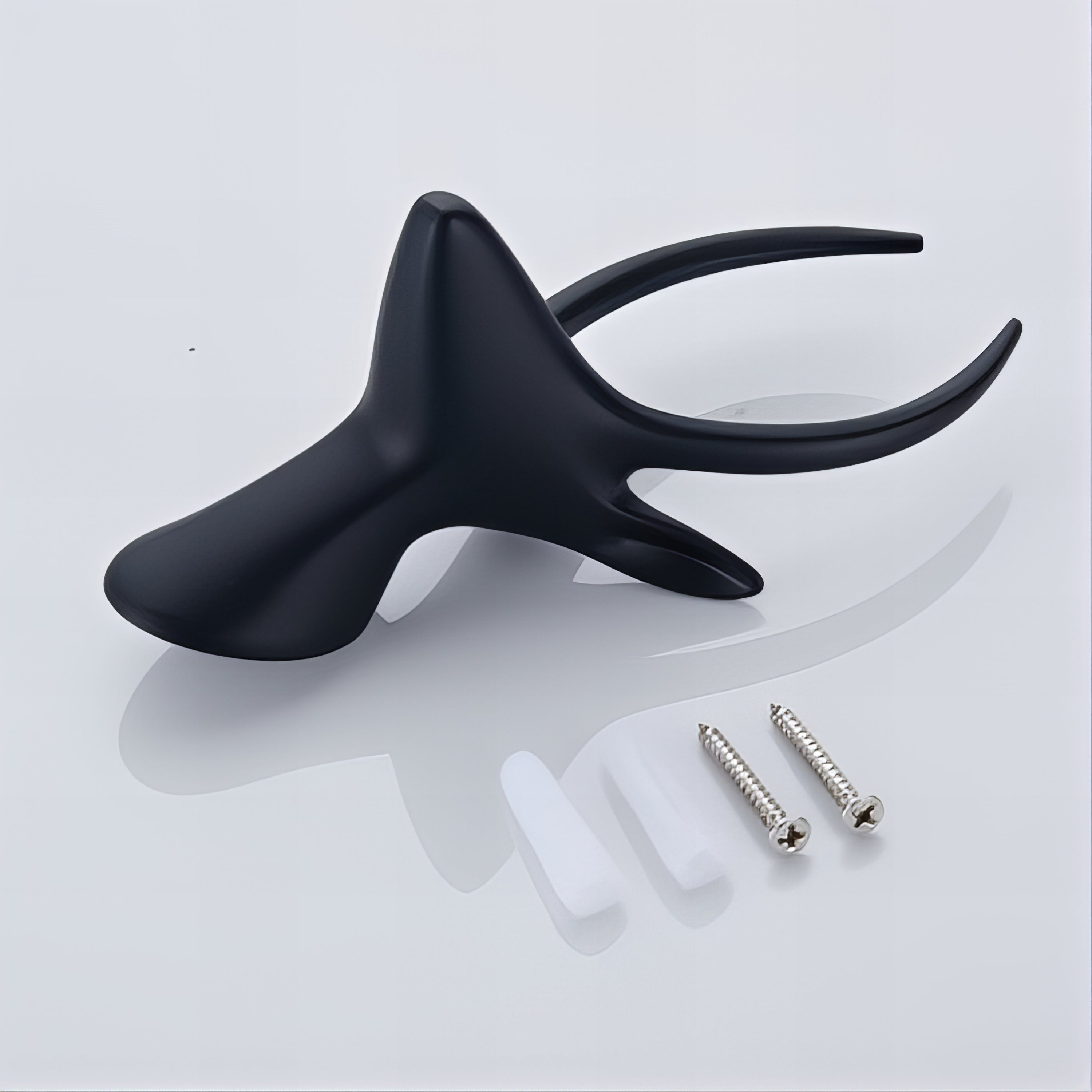 Crochet Porte-Manteau Contemporain Cerf Ébène – Image 5