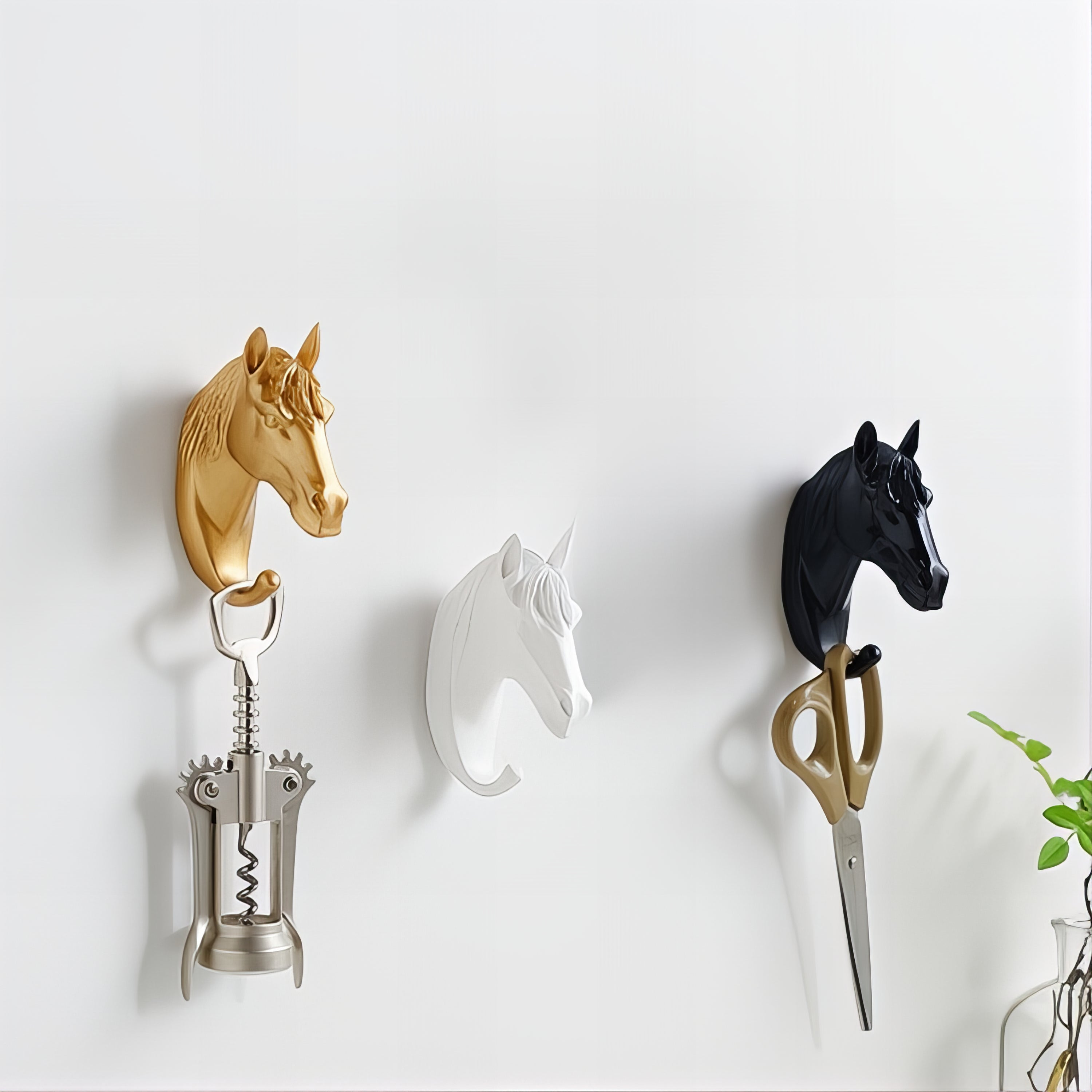 Crochet Porte-Manteau Équidé Style